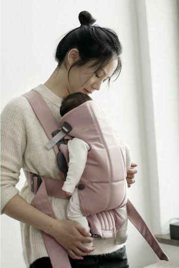 BabyBjorn Classic Carrier Mini Cotton Dusty Pink