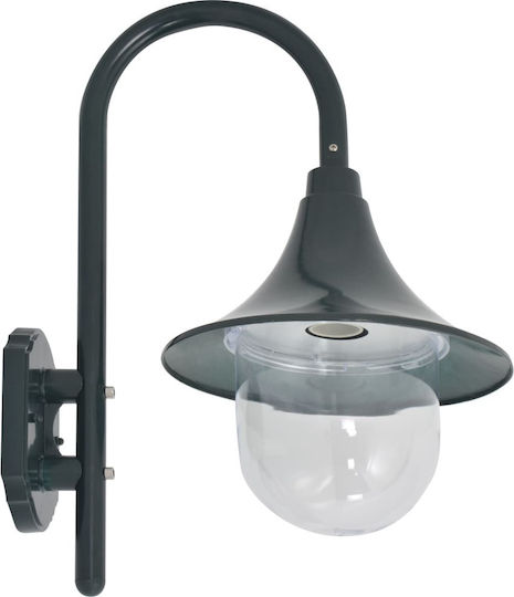 vidaXL Felinar de exterior montat pe perete E27 IP44 36x25x42εκ.