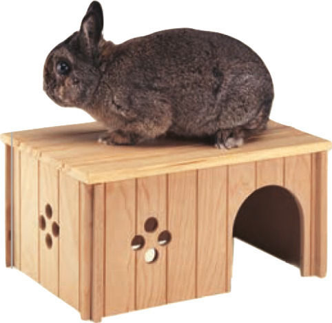 Ferplast House for Guinea pig / Rabbit Sin Wooden 26x17.3x13cm. 84645099