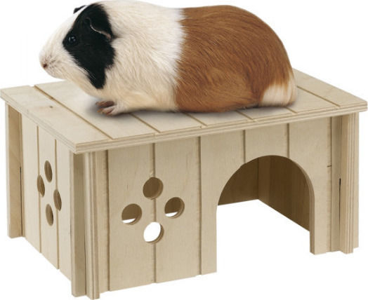Ferplast House for Guinea pig / Rabbit Sin Wooden 26x17.3x13cm. 84645099