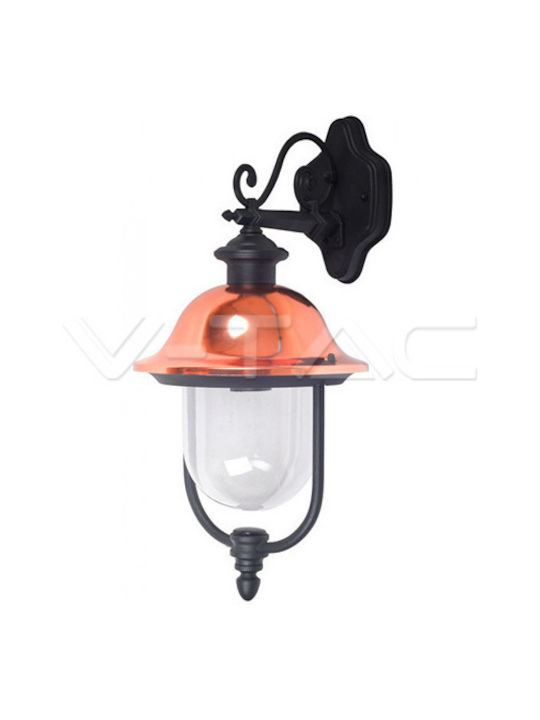 V-TAC Επιτοίχιο Εξωτερικό Φαναράκι E27 IP44 29x25x52.5εκ.