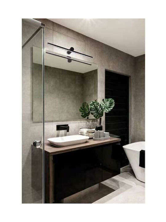 Viokef Rocco Modern Lamp Bathroom with Integrated LED and Warm White Light Silver 62.5x18cm