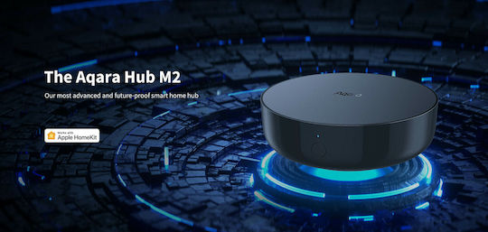 Aqara M2 Inteligent Gateway Wi-Fi / Bluetooth / Zigbee / IR Compatibil cu Google Home, Apple HomeKit & Alexa