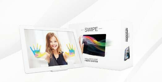 Fibaro Swipe FGGC-001 Smart Hub Z-Wave Συμβατό με Google Home & Alexa