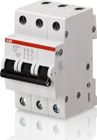 Abb SH203T-C16 3-Poles Automatic Circuit Breaker 16A 3ΚΑ C 16Α 70366