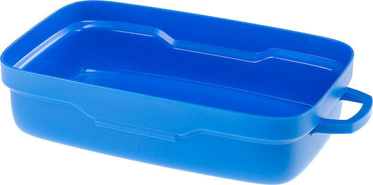 Ferplast Pet Risto Plastic Bowl Food & Water for Dog & Cat 2x 500ml in Blue Color
