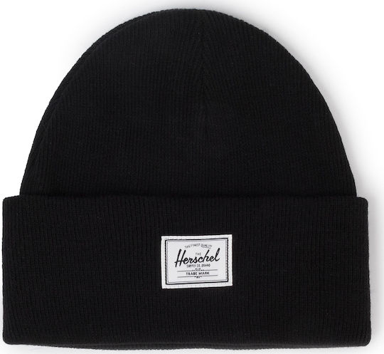 Elmer Beanie Ανδρικός Σκούφος Πλεκτός σε Μαύρο χρώμα