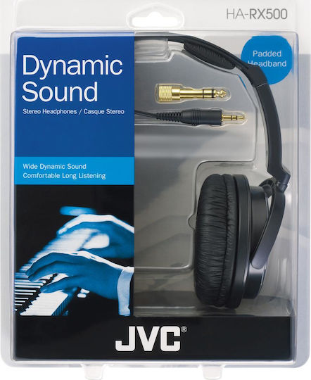 JVC HA-RX500-E Ενσύρματα Over Ear Ακουστικά Λευκά