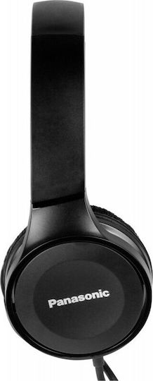 Panasonic RP-HF100ME Wired On Ear Headphones with Radio Black