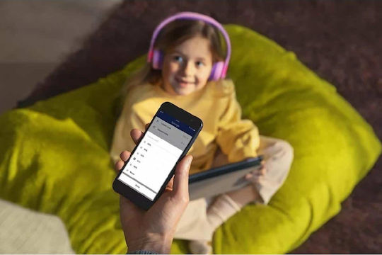 Philips TAK4206 Fără fir / Cu fir Pentru copii On Ear Căști cu 28 ore de Funcționare și Încărcare Rapidă Roz