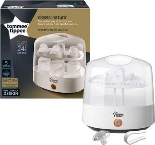 Tommee Tippee Closer to Nature Електрически Бебешки стерилизатор за 5 Шишета Closer to Nature