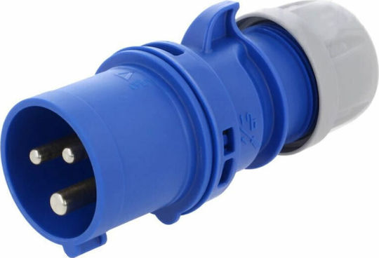 PCElectric Мъжки Контакт Индустриален Тип Щепсел Мъжки 3P 16A IP44 013-6