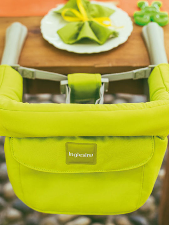 Inglesina Portable Fabric Booster Seat for Table Fast