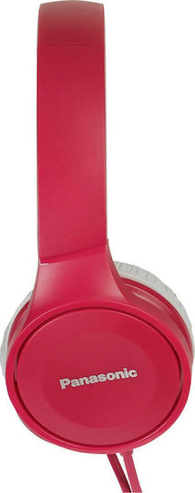 Panasonic RP-HF100ME Wired On Ear Headphones Fuchsia
