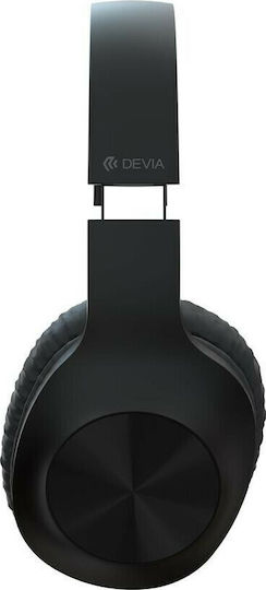 Devia Star Ασύρματα Bluetooth Over Ear Ακουστικά με 20 ώρες Λειτουργίας Μαύρα