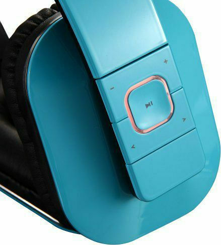 Microlab T1 Ασύρματα / Ενσύρματα On Ear Ακουστικά Γαλάζια