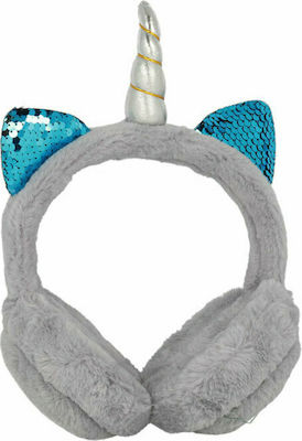 Gjby Unicorn Wired Over Ear Kids' Headphones Gray