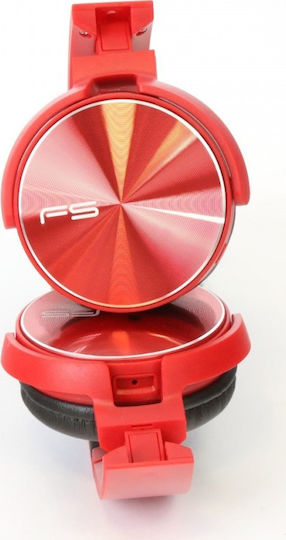 Platinet Freestyle FH0917 Wireless / Wired On Ear Headphones with 10 hours of Operation Red