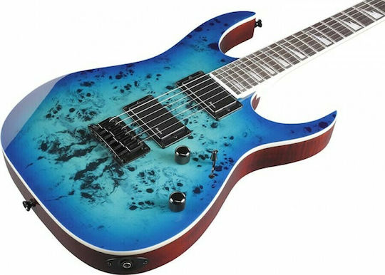 Ibanez GRGR221PA Електрическа Китара Stratocaster с HH Конфигурация на Пикапите Aqua Burst