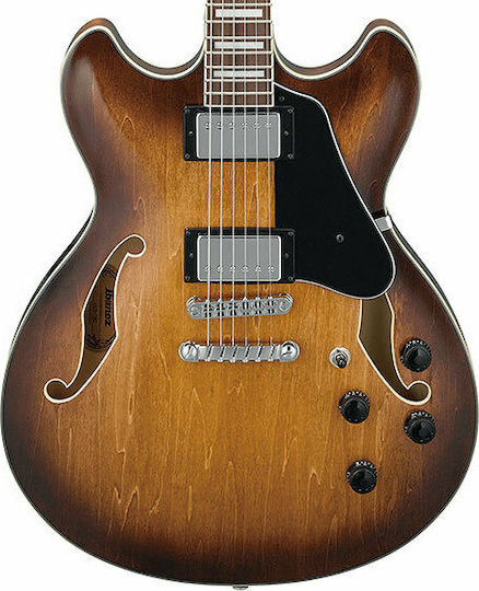Ibanez Ηλεκτρική Κιθάρα Semiacoustic με HH Διάταξη Μαγνητών Tobacco Brown