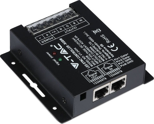 V-TAC VT-2424 Безжичен Димер и контролер за RGB и RGBW RF с дистанционно управление 3338