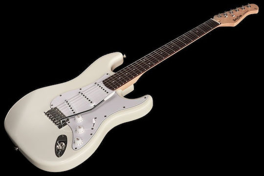 Harley Benton ST-20 Series Ηλεκτρική Κιθάρα ST Style με SSS Διάταξη Μαγνητών White