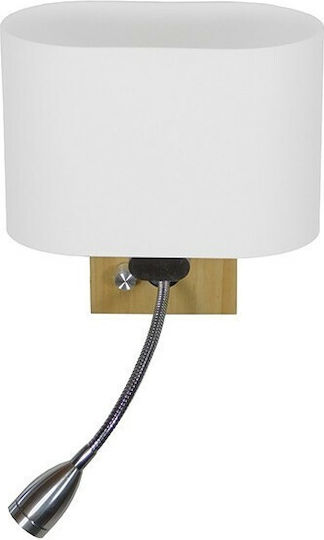 GloboStar Sutton Lampa De Perete Modernă Cu Bază De Bec E27 20x20x20cm