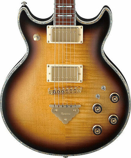Ibanez AR420 Elektrische Gitarre SG mit HH Tonabnehmerkonfiguration Violin Sunburst