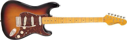 Vintage V6M ReIssued Ηλεκτρική Κιθάρα ST Style με SSS Διάταξη Μαγνητών Sunburst