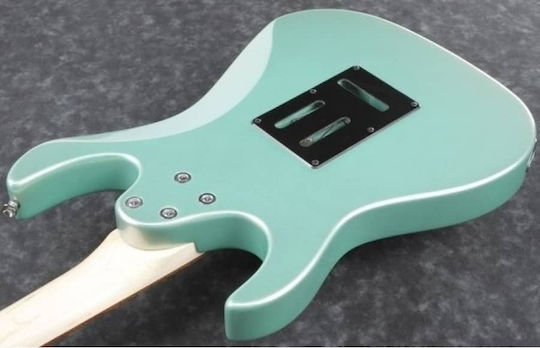 Ibanez Electric Guitar 6 Strings Stratocaster with HSS Pickups Arrangement Metallic Light Green