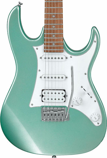 Ibanez Electric Guitar 6 Strings Stratocaster with HSS Pickups Arrangement Metallic Light Green