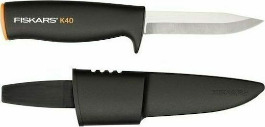 Fiskars K40 Нож Черен в Калъф