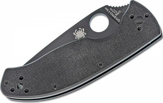 Spyderco Tenacious Нож Черен в Калъф