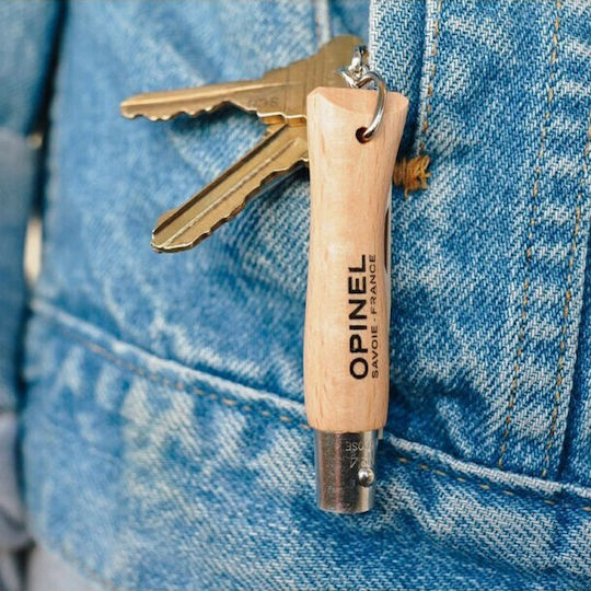 Opinel No.2 Σουγιάς Μπρελόκ Πορτοκαλί