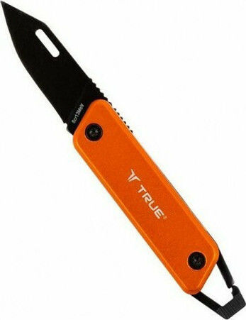 True Utility Modern Keychain Σουγιάς Επιβίωσης Keychain Orange