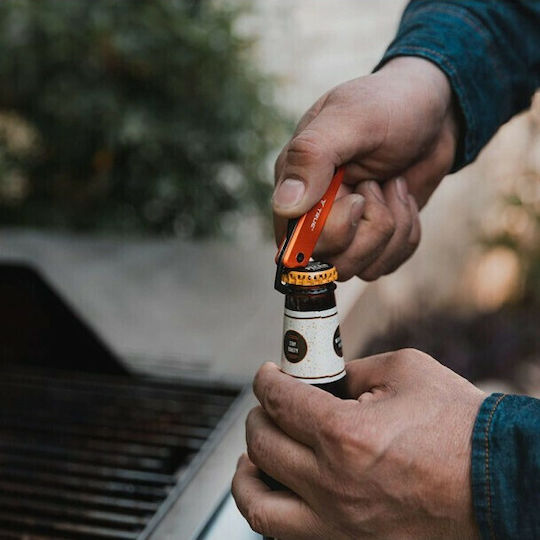 True Utility Modern Keychain Σουγιάς Επιβίωσης Keychain Orange
