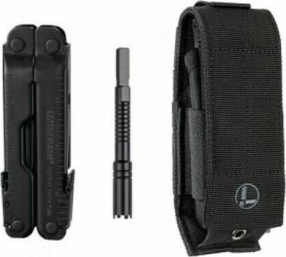 Leatherman Super Tool 300M Мултифункционален Инструмент 19 Инструмента Черен