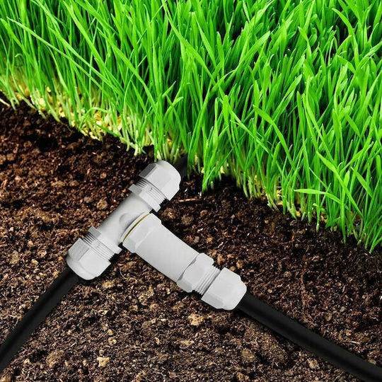 V-TAC Elektrisches Gehäuse für Außenmontage Verzweigung Wasserdicht IP68 Doppelprojektor-Verteilerdose