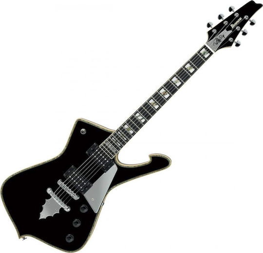 Ibanez PS120-BK Electric Guitar Heavy with HH Pickup Configuration Black with Case