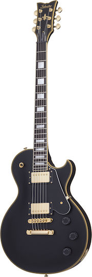 Schecter Solo II Custom Electric Guitar with SS Pickup Configuration Aged Black Satin