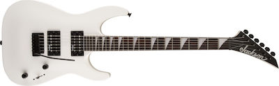 Jackson Electric Guitar JS22 Dinky DK with HH Pickups Layout, Tremolo, Rosewood Fretboard in Snow White