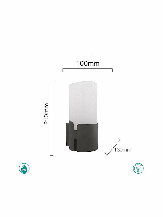 Fan Europe Tottem Wall-Mounted Outdoor Ceiling Light E27 IP54