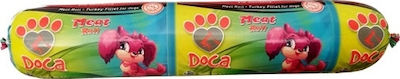 Doca Meat Roll Salami for Dogs of Small Breeds Gluten Free with Turkey 800gr
