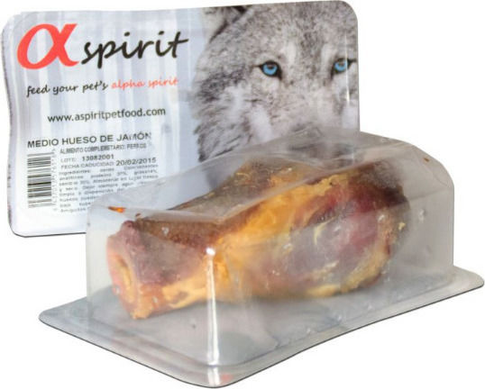 Alpha Spirit Half Bone Bone for Dogs from Pork 140gr