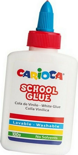 Carioca Liquid Glue School Glue for Paper 100ml No Solvents