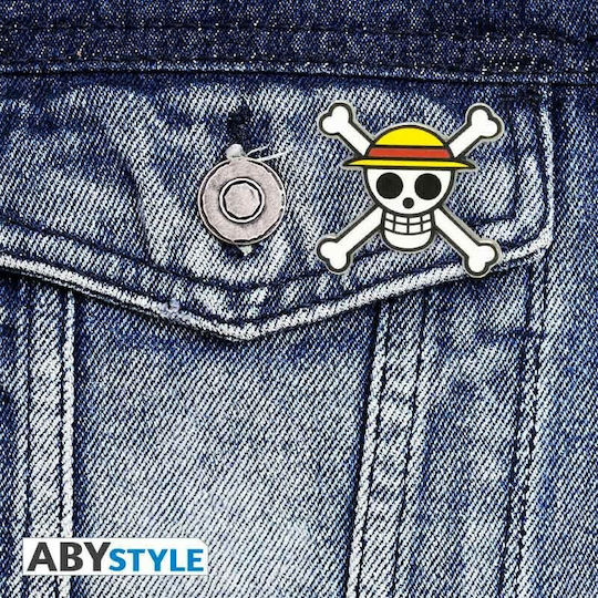 Abysse Badge One Piece Skull Pin 1pcs