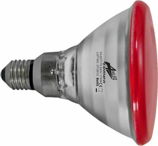 Adeleq Λάμπα Υπερύθρων 175W για Ντουί E27