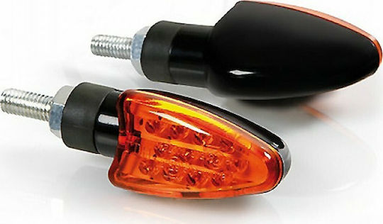 Lampa Φλας Μοτοσυκλέτας LED 2τμχ