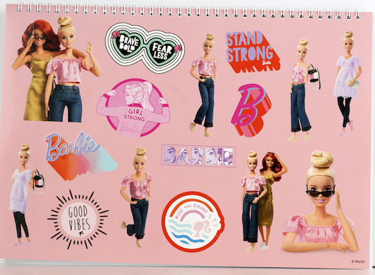 Gim Drawing Pad Barbie 1pcs