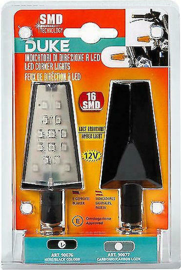 Lampa Φλας Μοτοσυκλέτας LED 2τμχ